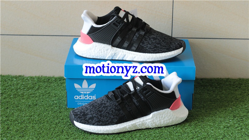 Real Boost Adidas EQT Support 93/17 Boost Black